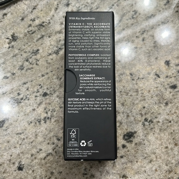 Sunday Riley CEO brightening serum - brand new - .5 Fl oz - Picture 2 of 6